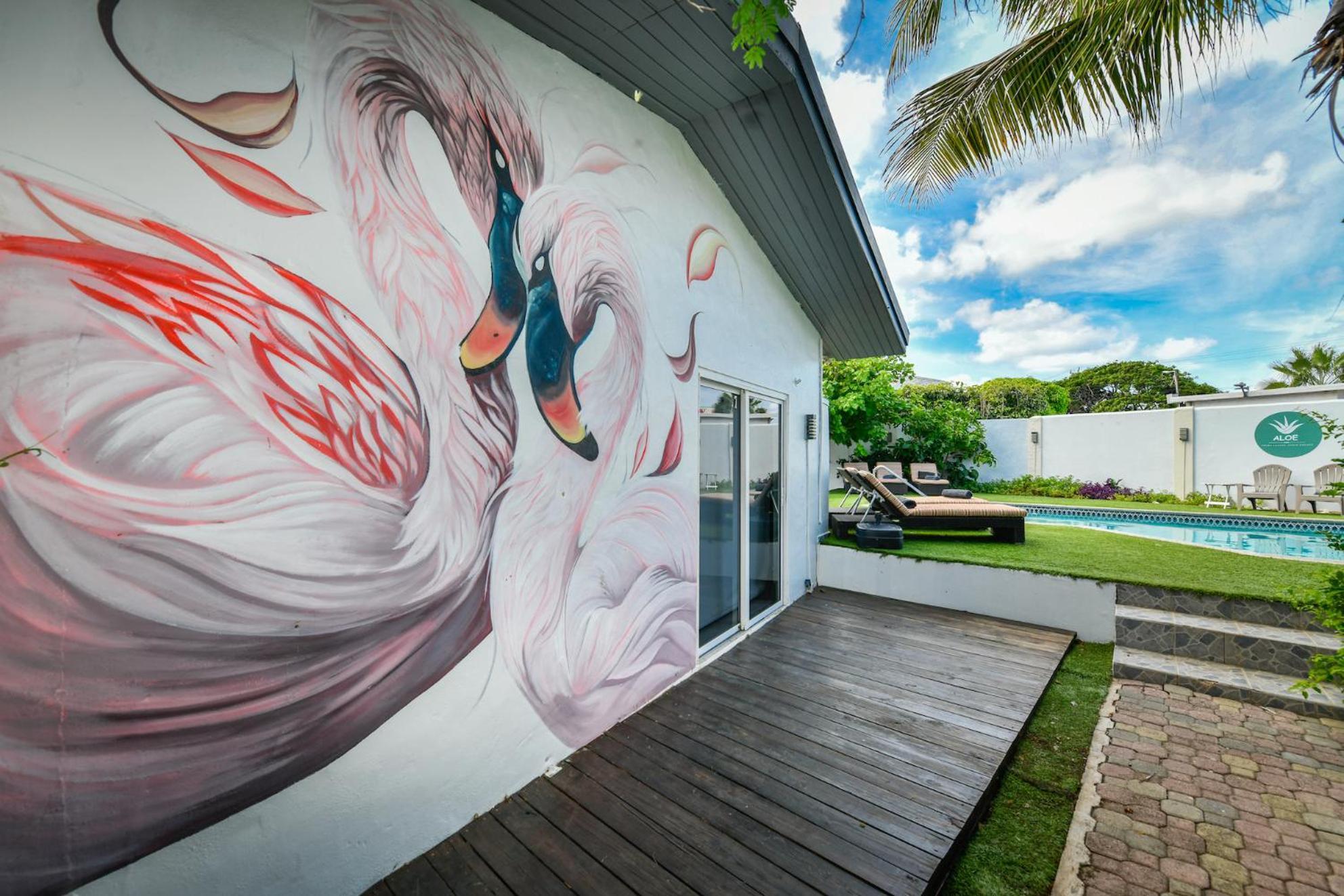 Aloe B&B Oranjestad Dış mekan fotoğraf